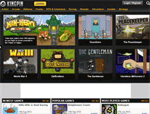 Tablet Screenshot of kingpin.com